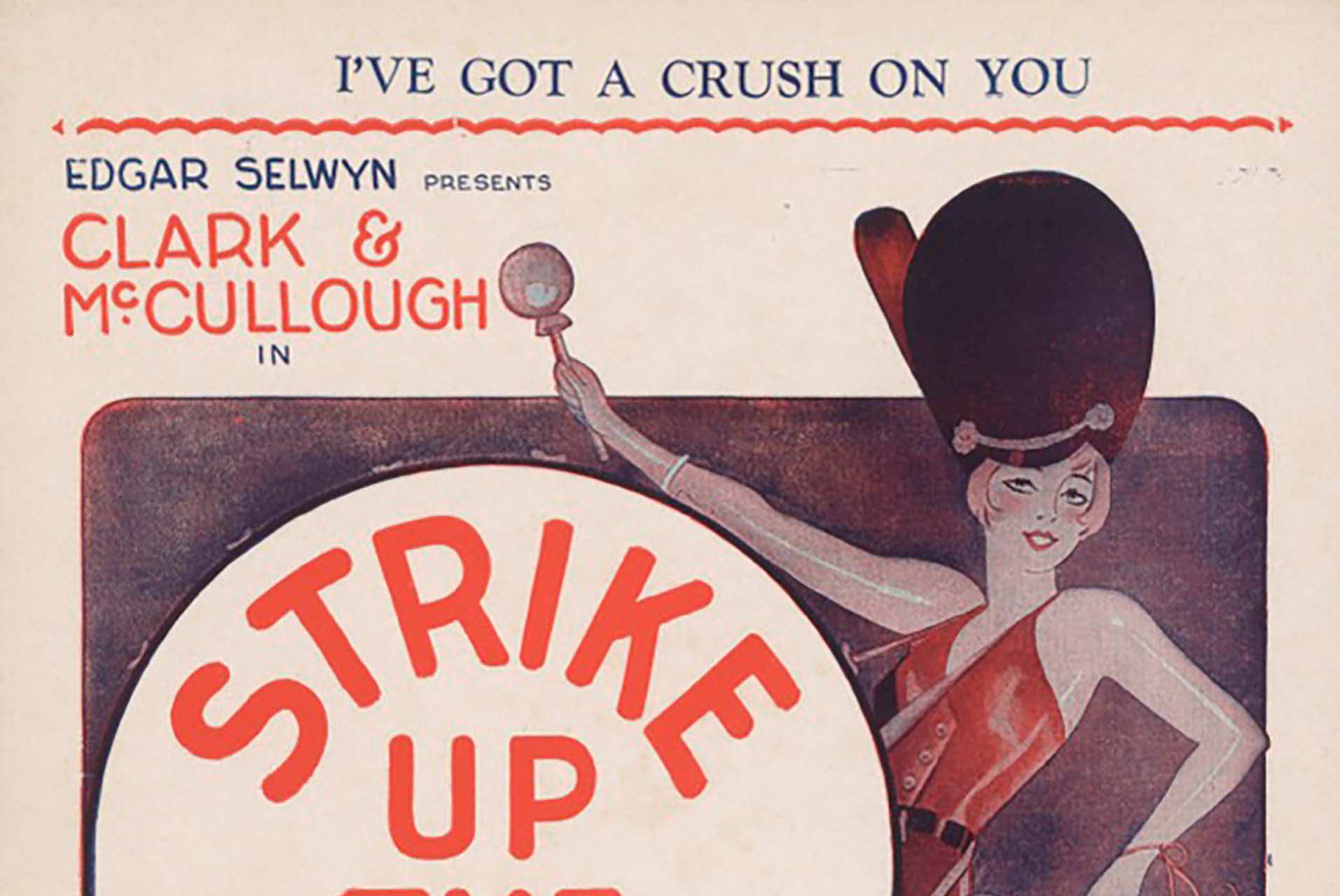 Original sheet music for the Gershwins’ “I’ve Got a Crush on You” Original sheet music for the Gershwins' "I've Got a Crush on You"
