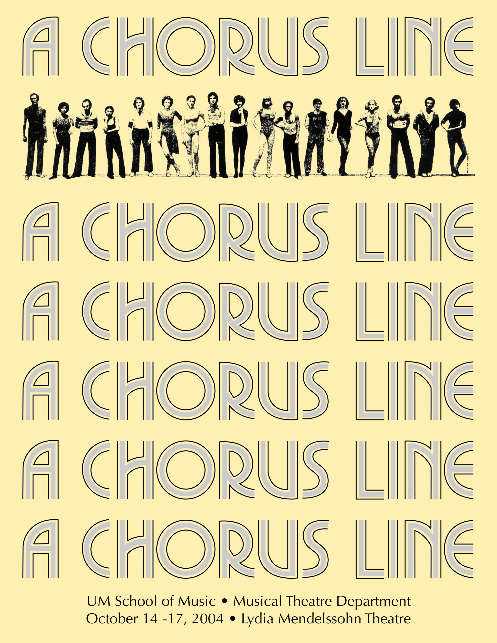 a chorus line logo