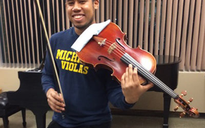 SMTD violist wins third prize in the 2019 Sphinx Competition