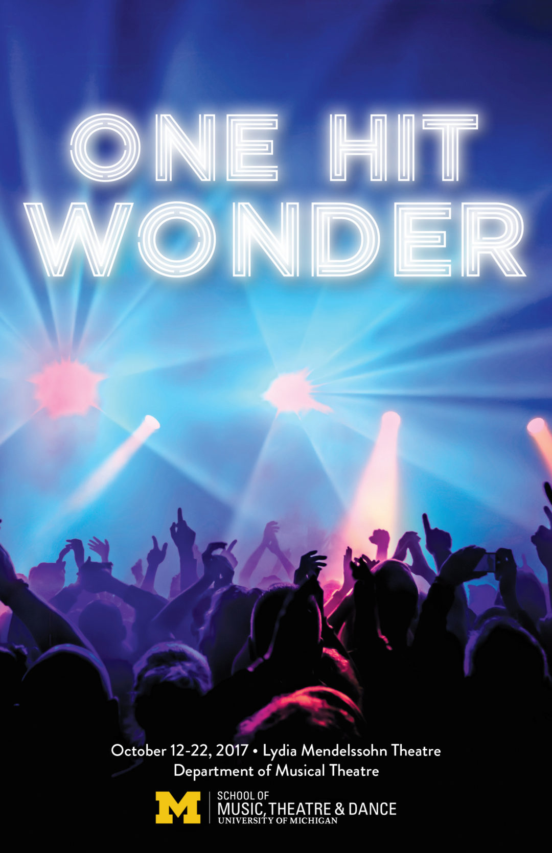 One Hit Wonder Poster  Theatre Artwork & Promotional Material by