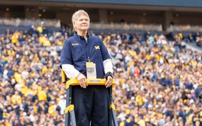 [Campus News] A Half Century of Women in the Michigan Marching Band