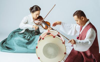 Playing Traditional Korean Sanjo on the Violin