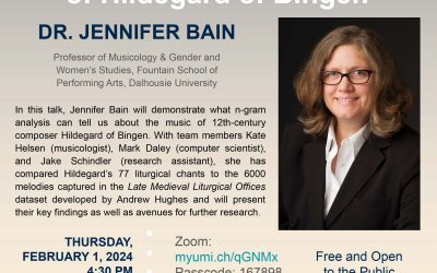 Music Theory Carrigan Lecture: Jennifer Bain