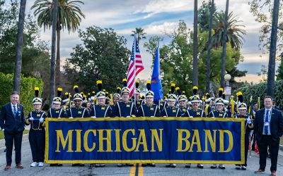 Media Coverage of the MMB at the Rose Bowl and College Football National Championship