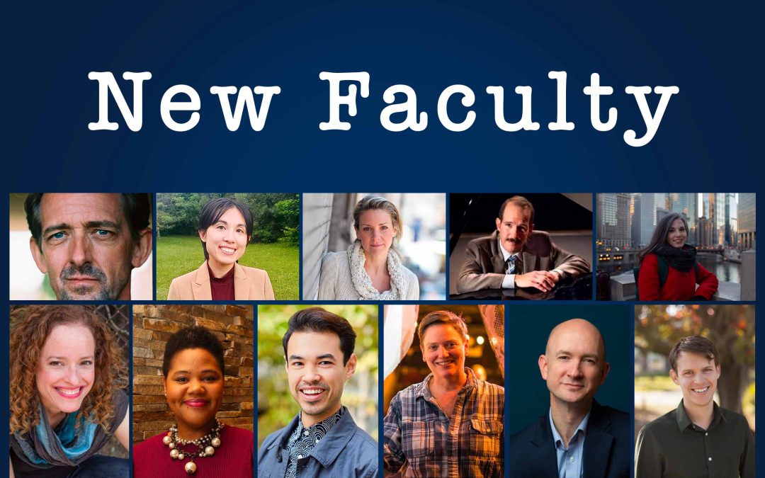 New Faculty - composite of 11 portraits