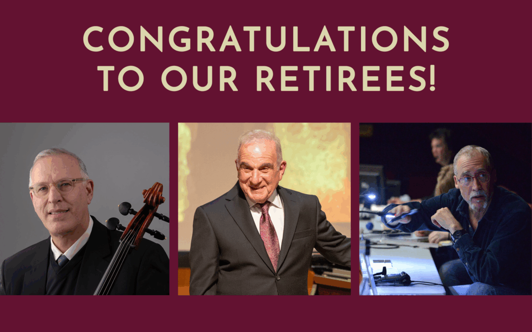 Congratulations to our retirees!