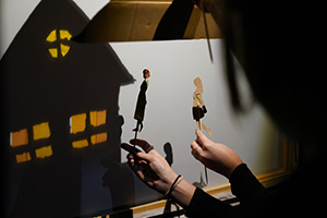 MPulse Theatre Design & Production students work on their puppet presentations