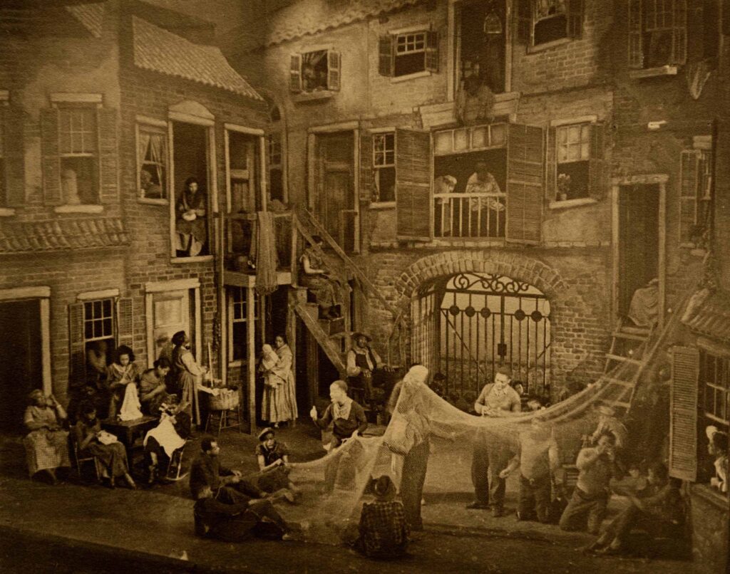 Morning on Catfish Row, Colonial Theatre, Boston. Photo by Richard Tucker.