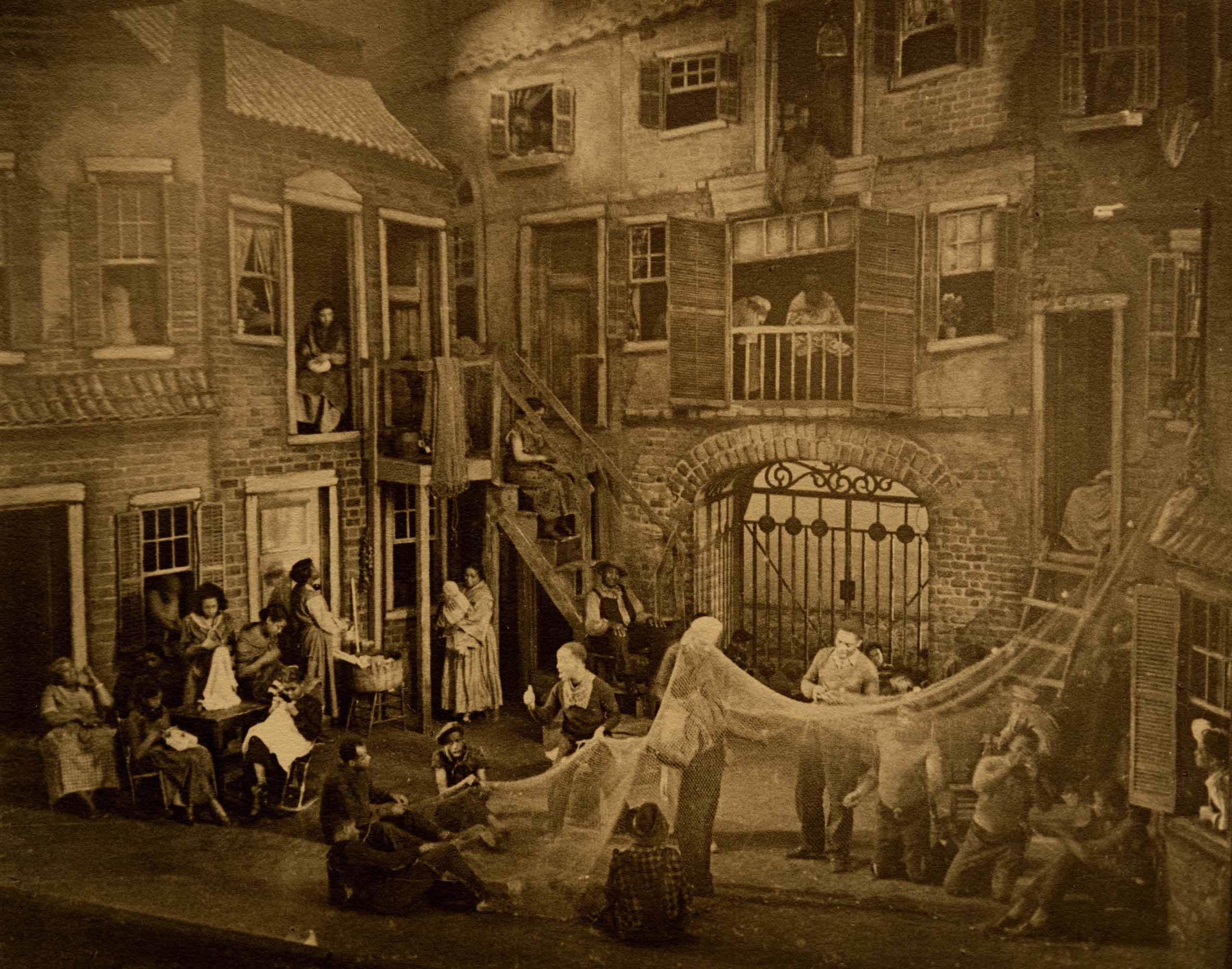 Morning on Catfish Row, Colonial Theatre, Boston. Photo by Richard Tucker. Morning on Catfish Row, Colonial Theatre, Boston. Photo by Richard Tucker.