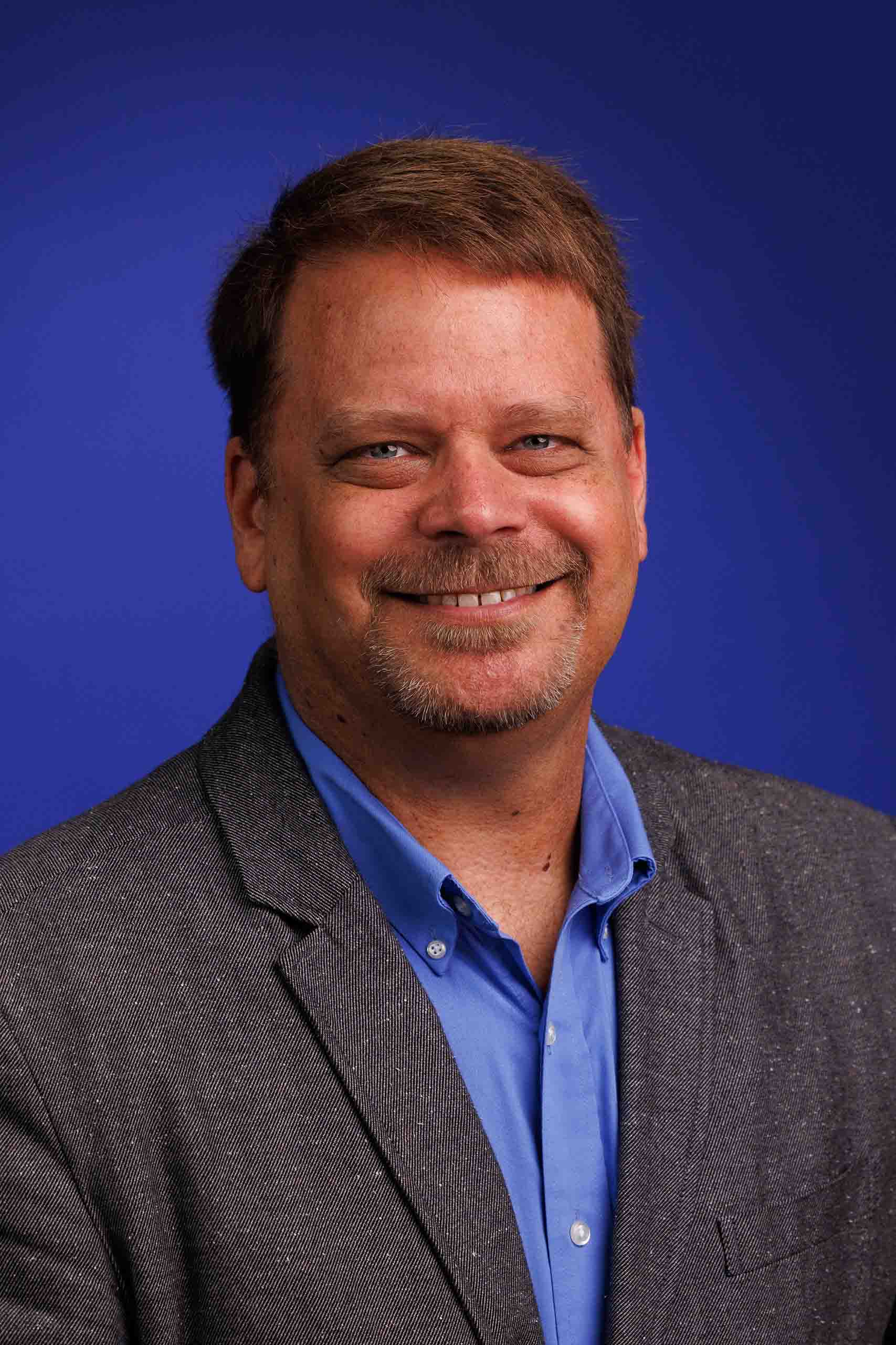 Studio portrait of Colin Roust