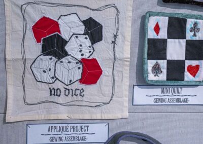 Walters’s applique project examples from Sewing Assemblage.