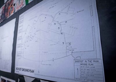 Set ground plan for Barefoot in the Park, by Mehta.