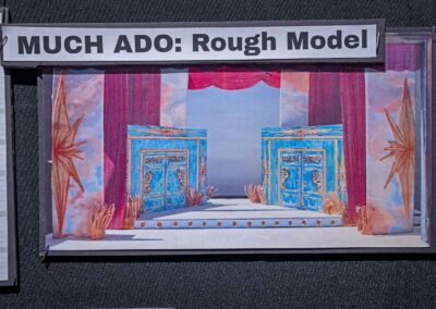 Set model for Much Ado About Nothing, created by Roberts.
