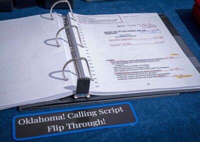 Deutschman’s call script from Oklahoma!.