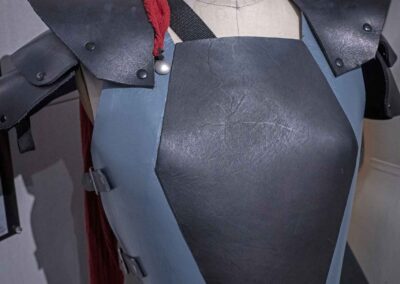 Cassius’s armor from Julius Caesar, designed by Van Engen.