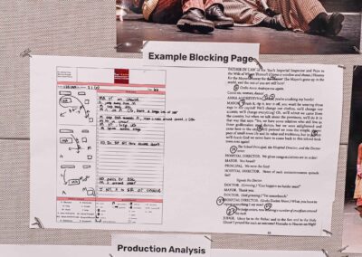 Sample of Walton’s blocking pages from The Government Inspector.