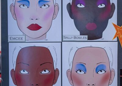 Brookes’ makeup design concept art for Cabaret.