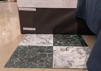 Marble floor scenic painting sample by Kryzhan.