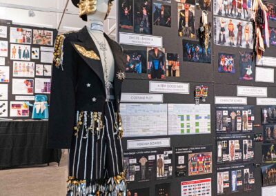 One of Sanchez’s Emcee costumes, created for Cabaret.