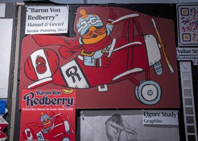 Baron von Redberry set piece from Hansel und Gretel.