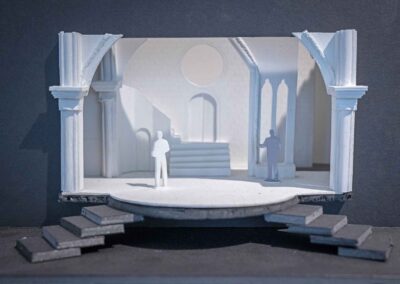Set model for The Convent.