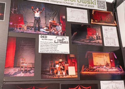 Production photos showing Kosiorowski's work on RED.