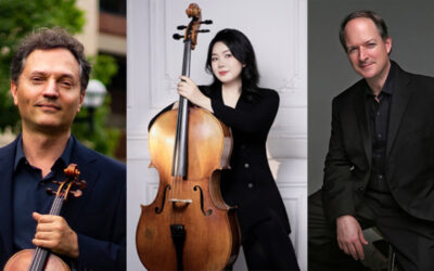 Aaron Berofsky, violin; Yeonjin Kim, cello & Christopher Harding, piano