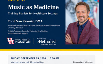 Music as Medicine: Training Pianists for Healthcare Settings