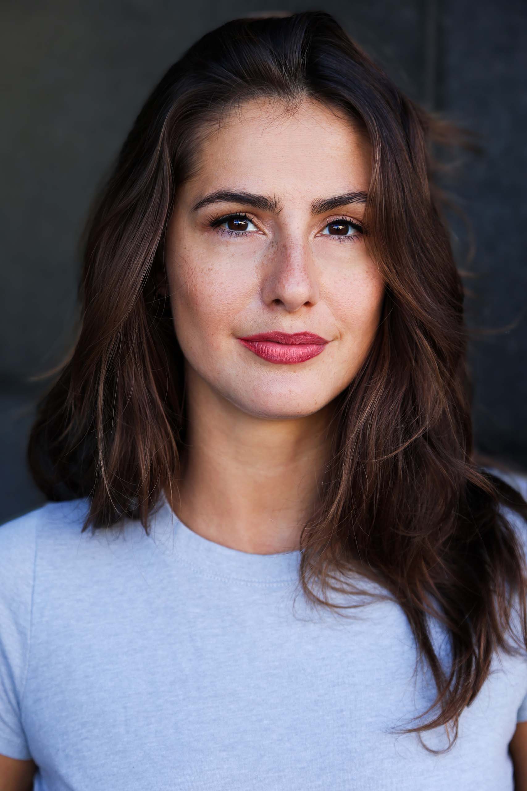 Studio portrait of Lena Drake.
